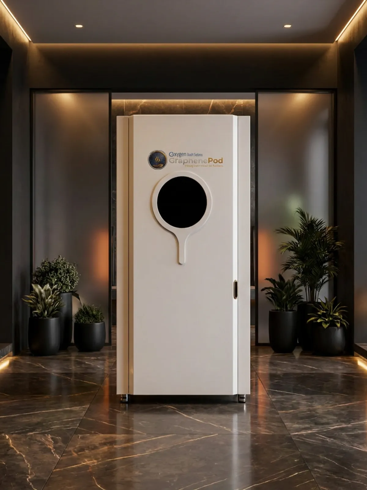 Graphene Pod White Stainless Steel model